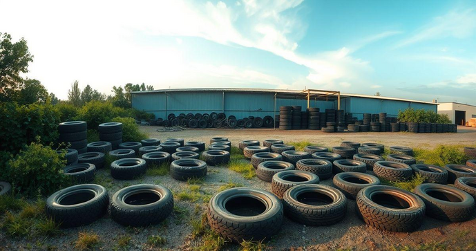 Descubra Onde Descartar Pneus de Forma Segura e Sustentável