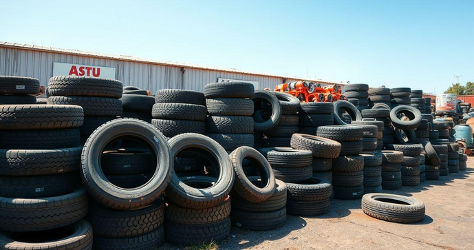 Descubra Onde Descartar Pneus de Forma Correta e Sustentável