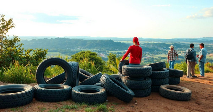 Coleta de Pneus Velhos: Como Contribuir para a Sustentabilidade
