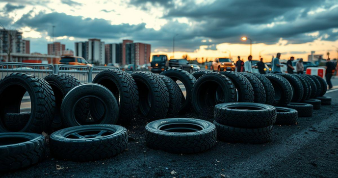Como a Reciclagem de Pneus para Asfalto Revoluciona a Estrutura Viária