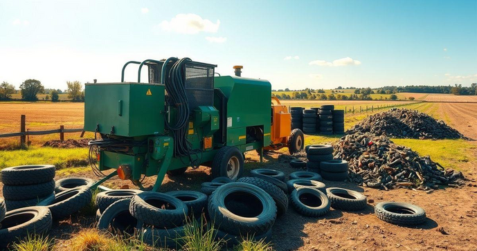 Como Escolher a Melhor Empresa de Trituração de Pneus Agrícolas