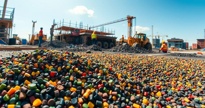 Descubra onde comprar granulado de borracha para seus projetos