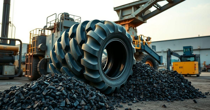 Entenda como o Serviço de Trituração de Pneu OTR Pode Beneficiar sua Empresa